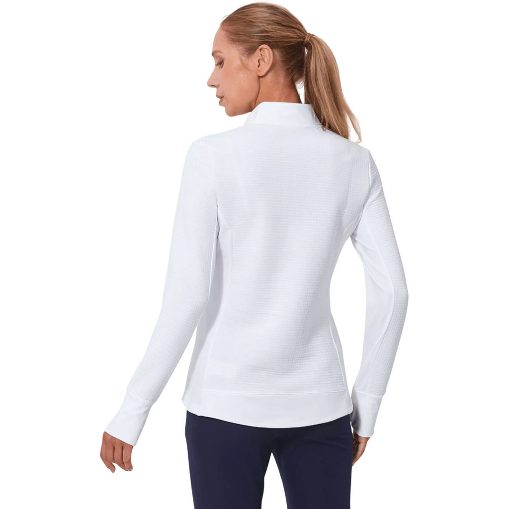Levelwear Women's White Cushion Pullover