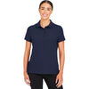 Devon & Jones Women's Navy CrownLux Performance Windsor Welded Polo