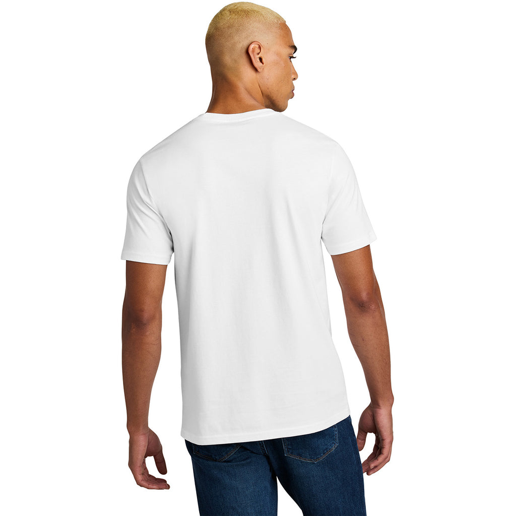 District Unisex Bright White Perfect Weight Icon Tee