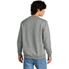 District Men's Heathered Steel Perfect Weight Fleece Crew