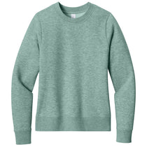 District Women's Heathered Dusty Sage V.I.T. Fleece Crew