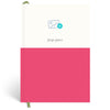 Papier Bright Pink Demi Lined Notebook