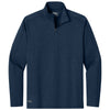 Eddie Bauer Men's River Blue Navy Heather Adventurer 1/4-Zip