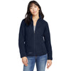 Eddie Bauer Women's River Blue Full-Zip Fleece Jacket