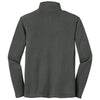 Eddie Bauer Men's Grey Steel Full-Zip Microfleece Jacket