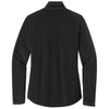 Eddie Bauer Women's Black Half Zip Microfleece Jacket