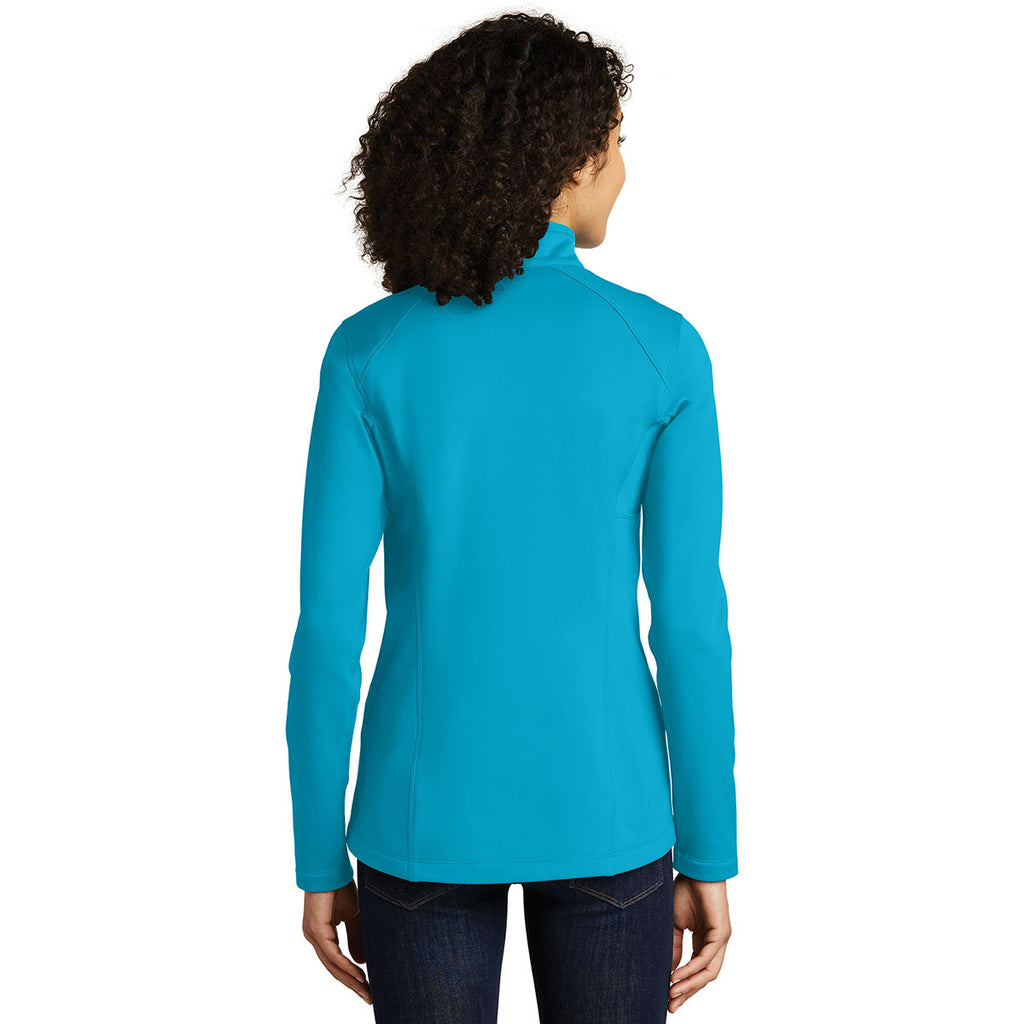 Eddie Bauer Women's Denali Blue Highpoint Fleece Jacket