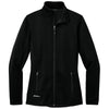 Eddie Bauer Women's Black Dash Full-Zip Fleece Jacket