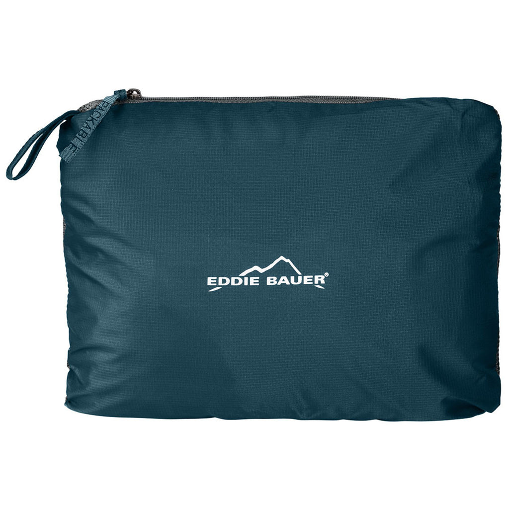 Eddie Bauer Women's Adriatic Blue Packable Wind Jacket