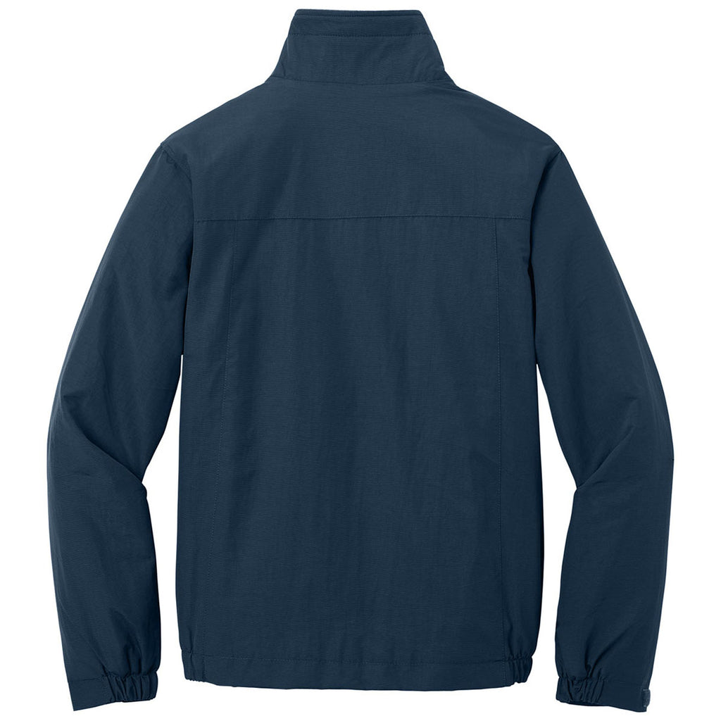 Eddie Bauer Men's River Blue Fleece-Lined Jacket