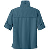 Eddie Bauer Men's Gulf Teal L/S Performance Fishing Shirt