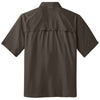 Eddie Bauer Men's Boulder Grey S/S Performance Fishing Shirt