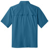 Eddie Bauer Men's Gulf Teal S/S Performance Fishing Shirt