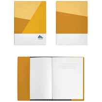 Pop Promos Yellow Tones Vegan Leather Notebook