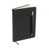 Logomark Black Manhattan II Gift Set w/Magnetic Journal & Recycled Pen