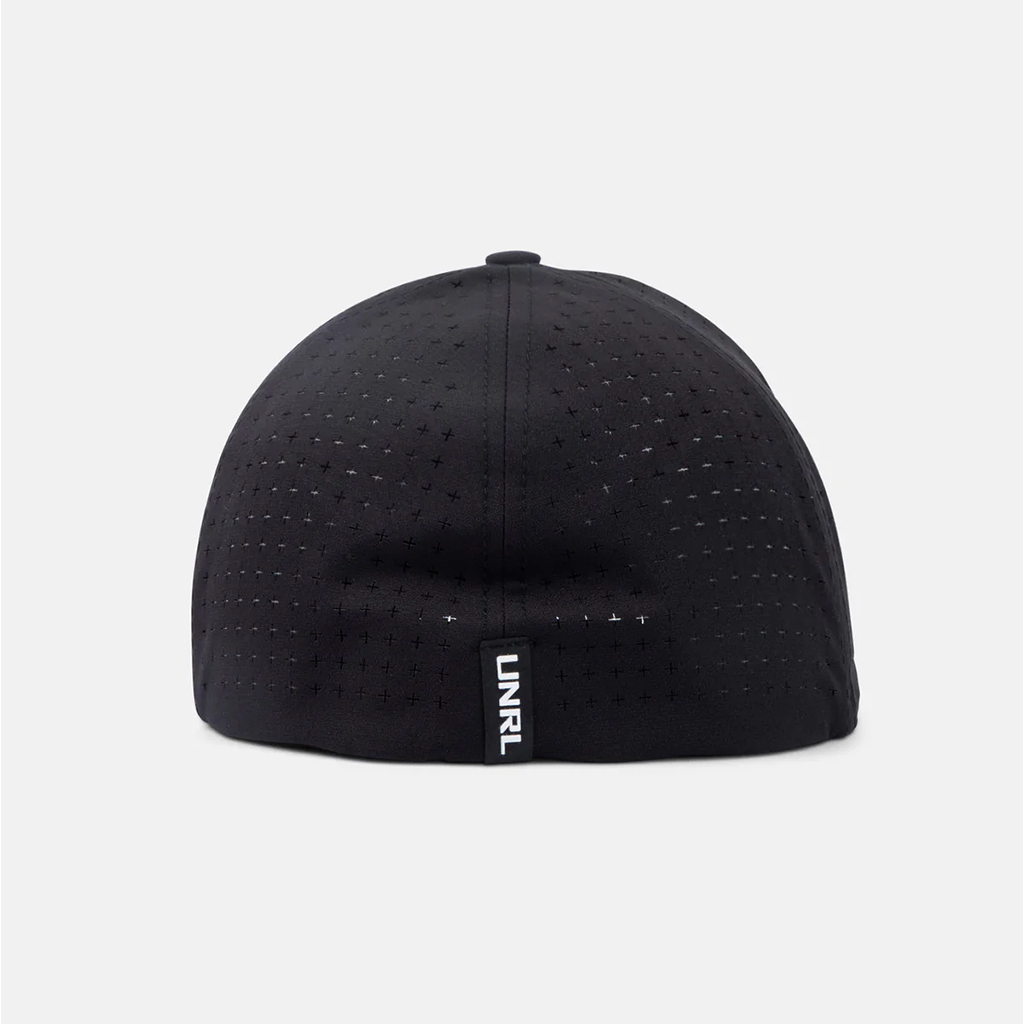 UNRL Black Explorer Mid-Pro Stretchfit Hat