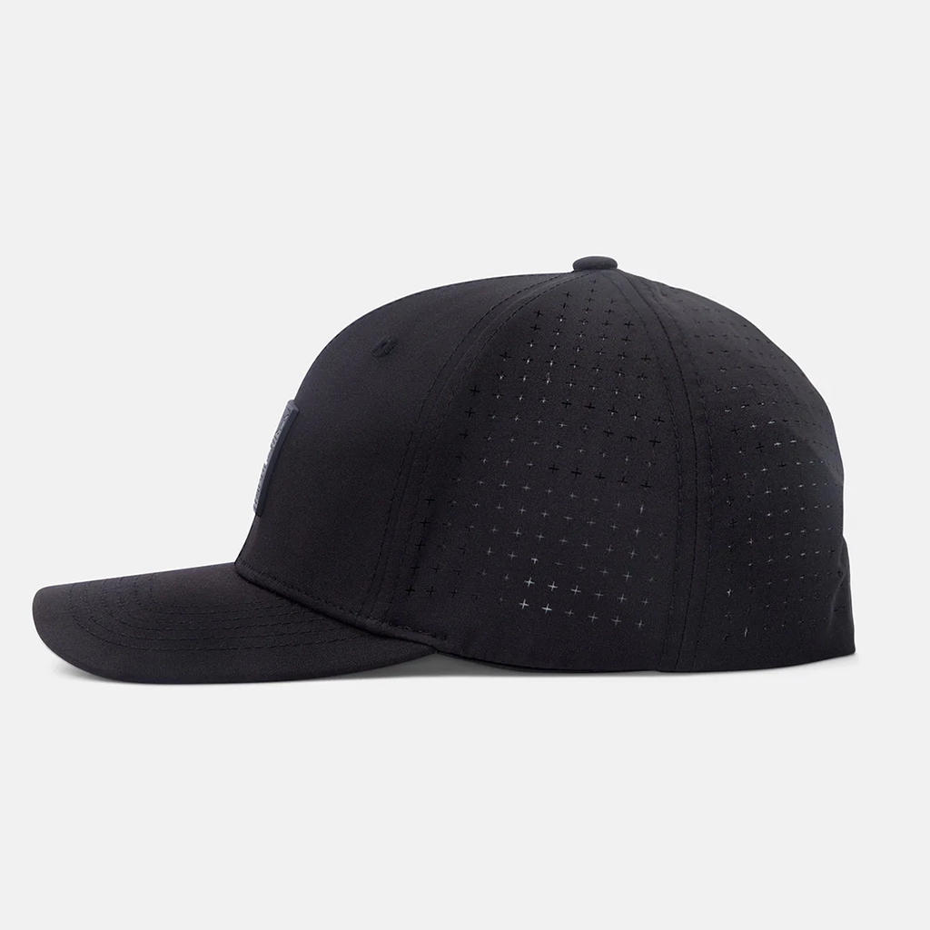 UNRL Black Explorer Mid-Pro Stretchfit Hat