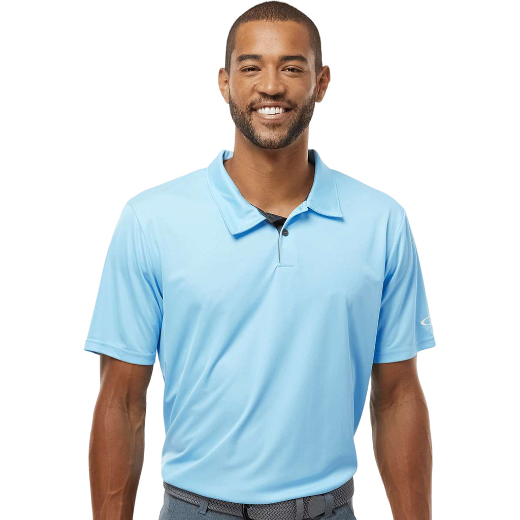 Oakley Men's Carolina Blue Team Issue Hydrolix Polo