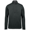 Stormtech Men's Black/Granite Zermatt 1/4 Zip Pullover