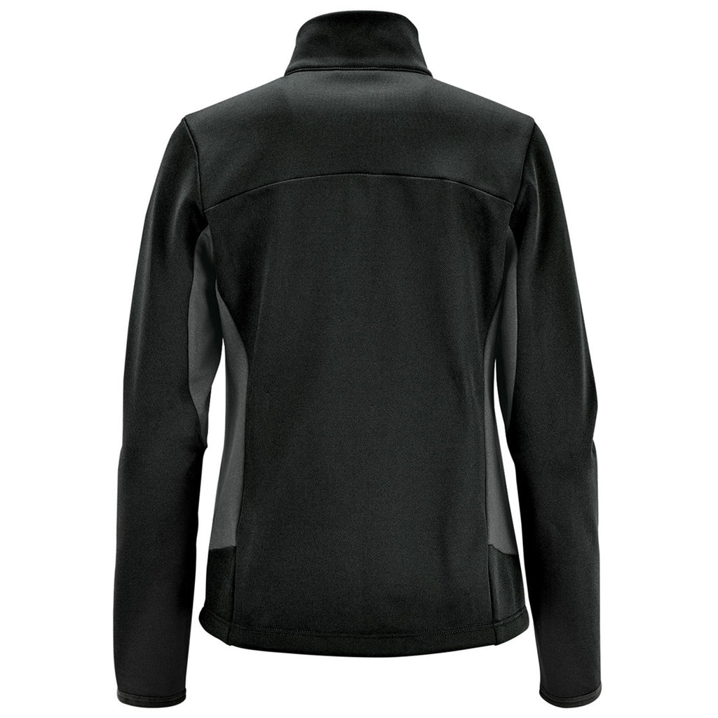 Stormtech Women's Black/Graphite Appaloosa Knit Jacket