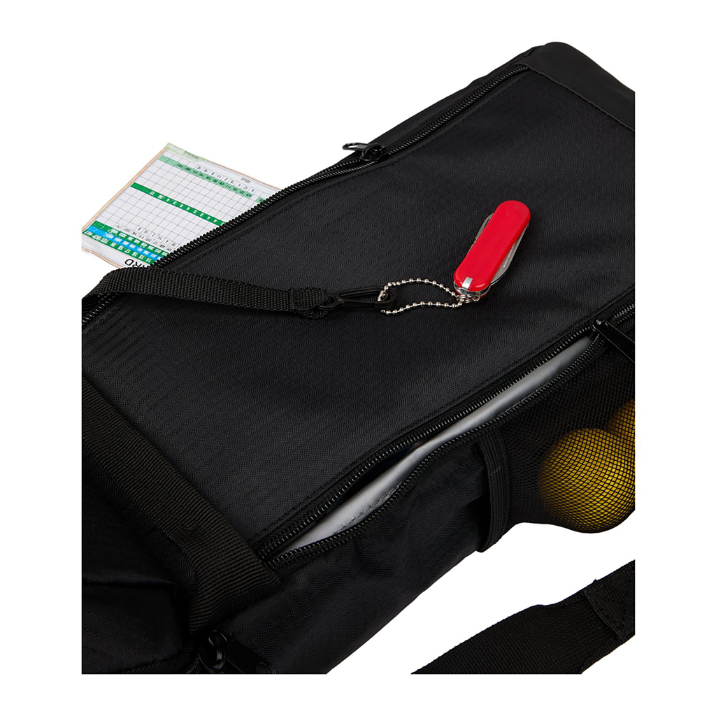 Leed's Black Fairway Recycled 6 Can Golf Cooler