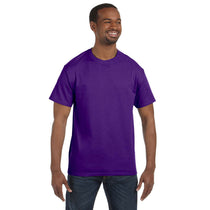 Gildan Men's Purple 5.3 oz. T-Shirt