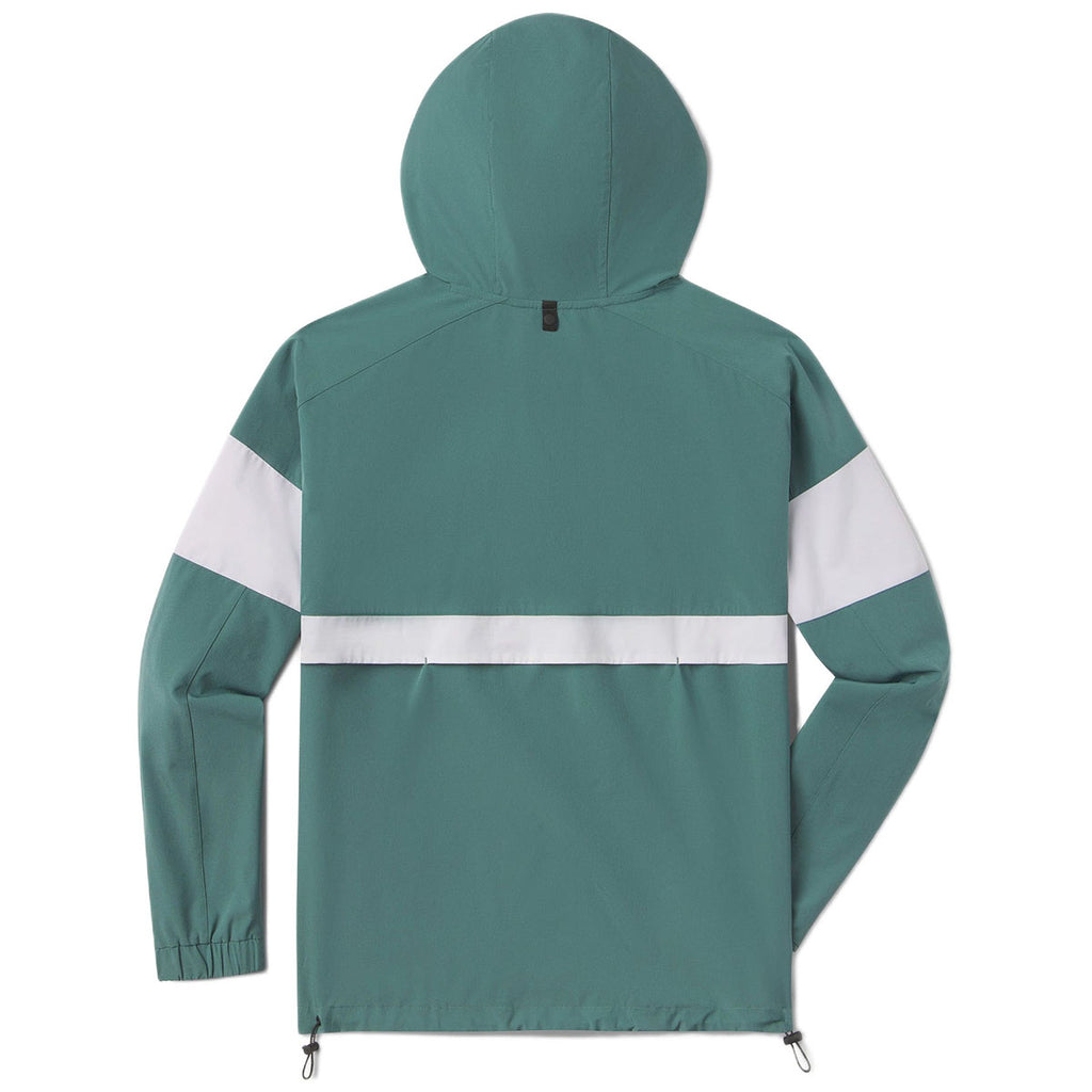 UNRL Men's Spruce Golf DWR Track Jacket