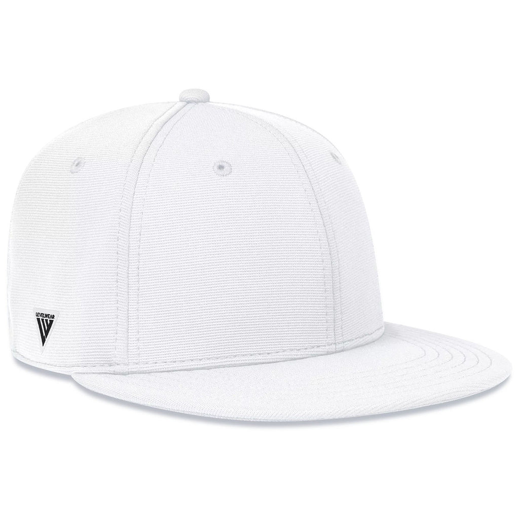 Levelwear White Brooklyn Baseball Cap