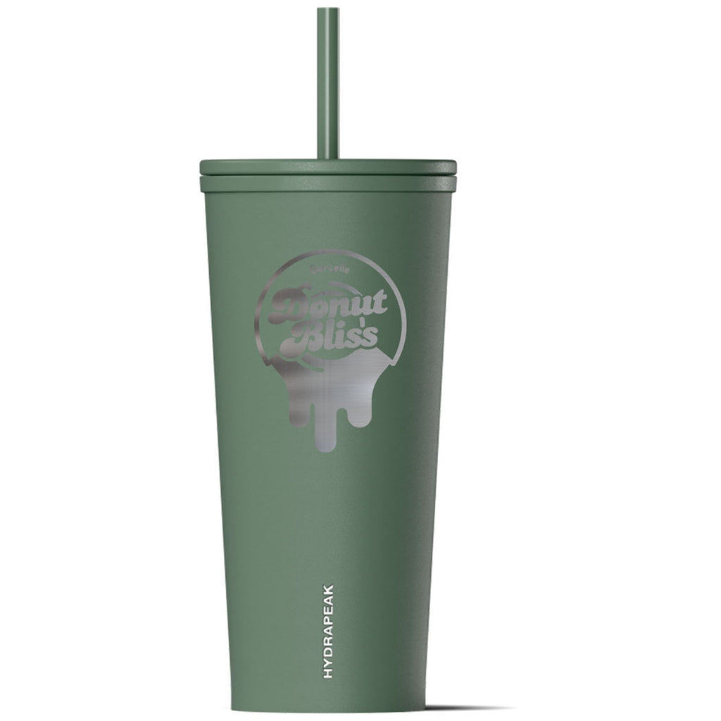Hydrapeak Sage Leaf 25oz Stainless Steel Travel Tumbler