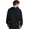 Jerzees Unisex Black Ink Ultimate CVC Hooded Sweatshirt