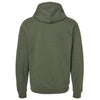 Jerzees Unisex Military Green Heather Ultimate CVC Hooded Sweatshirt