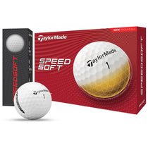 TaylorMade White SpeedSoft Golf Balls (One Dozen)