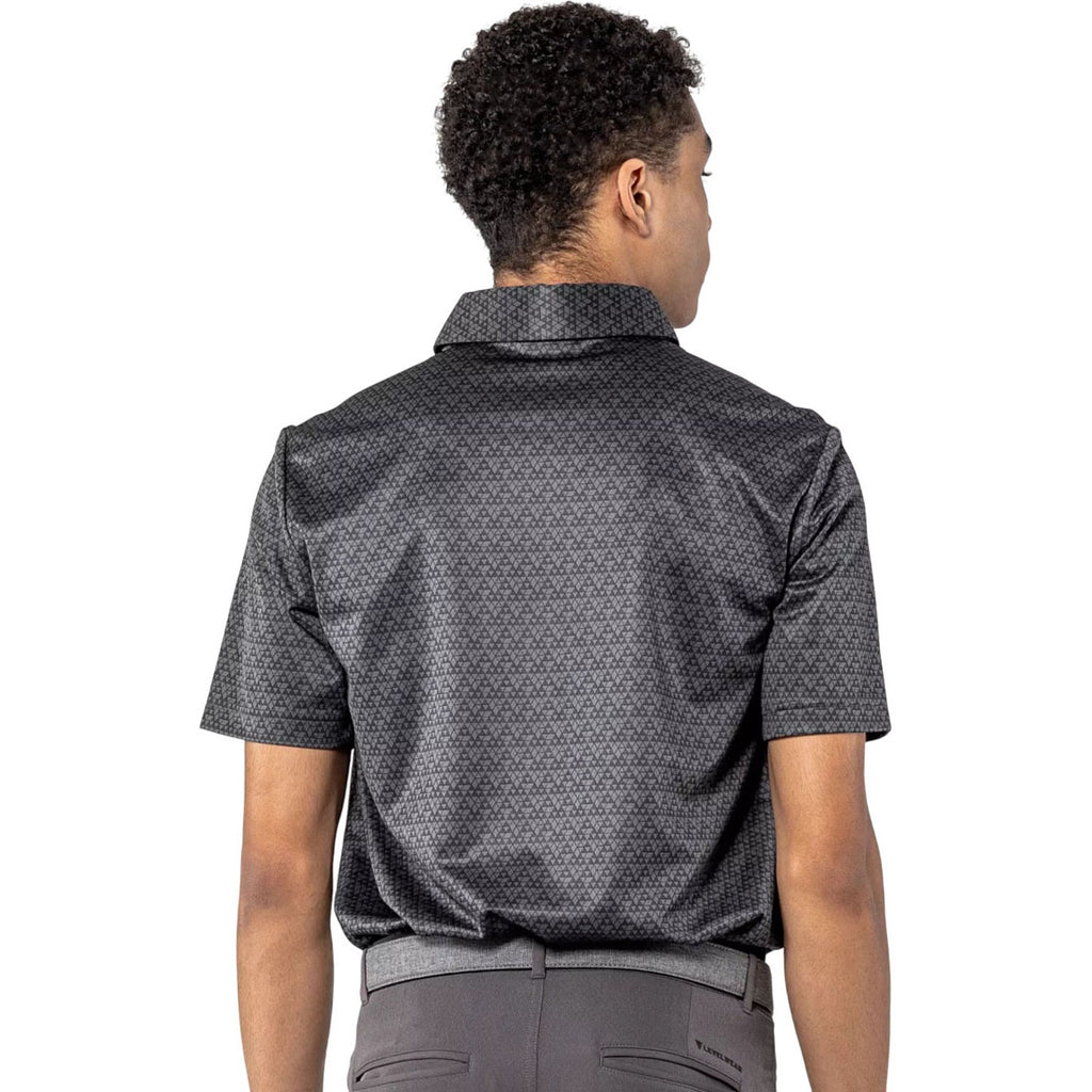 Levelwear Men's Charcoal System Polo