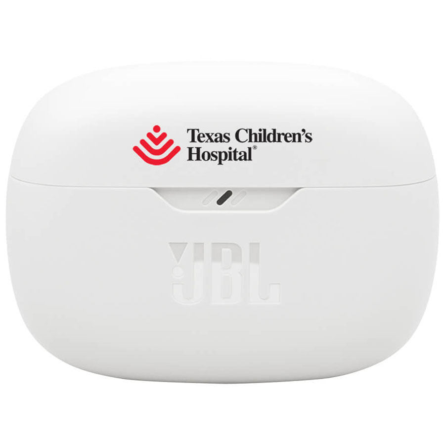 JBL White Vibe Beam 2 True Wireless Earbuds