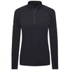 Levelwear Women's Black Kinetic Midlayer Pullover