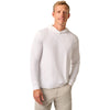 Johnnie-O Men's White Talon Featherweight Performance Hoodie