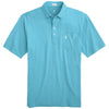 Johnnie-O Men's Yacht Blue Heathered Original Polo