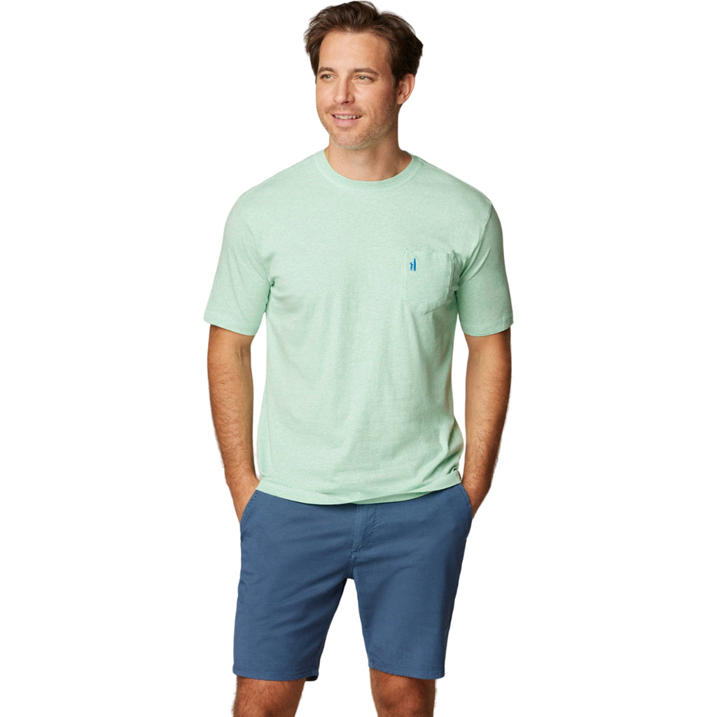 Johnnie-O Men's Greenie Heathered Dale T-Shirt