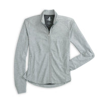 Johnnie-O Women's Light Grey Tomi Full Zip