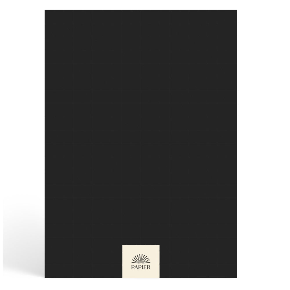 Papier Ink Black Joy Lined Notebook