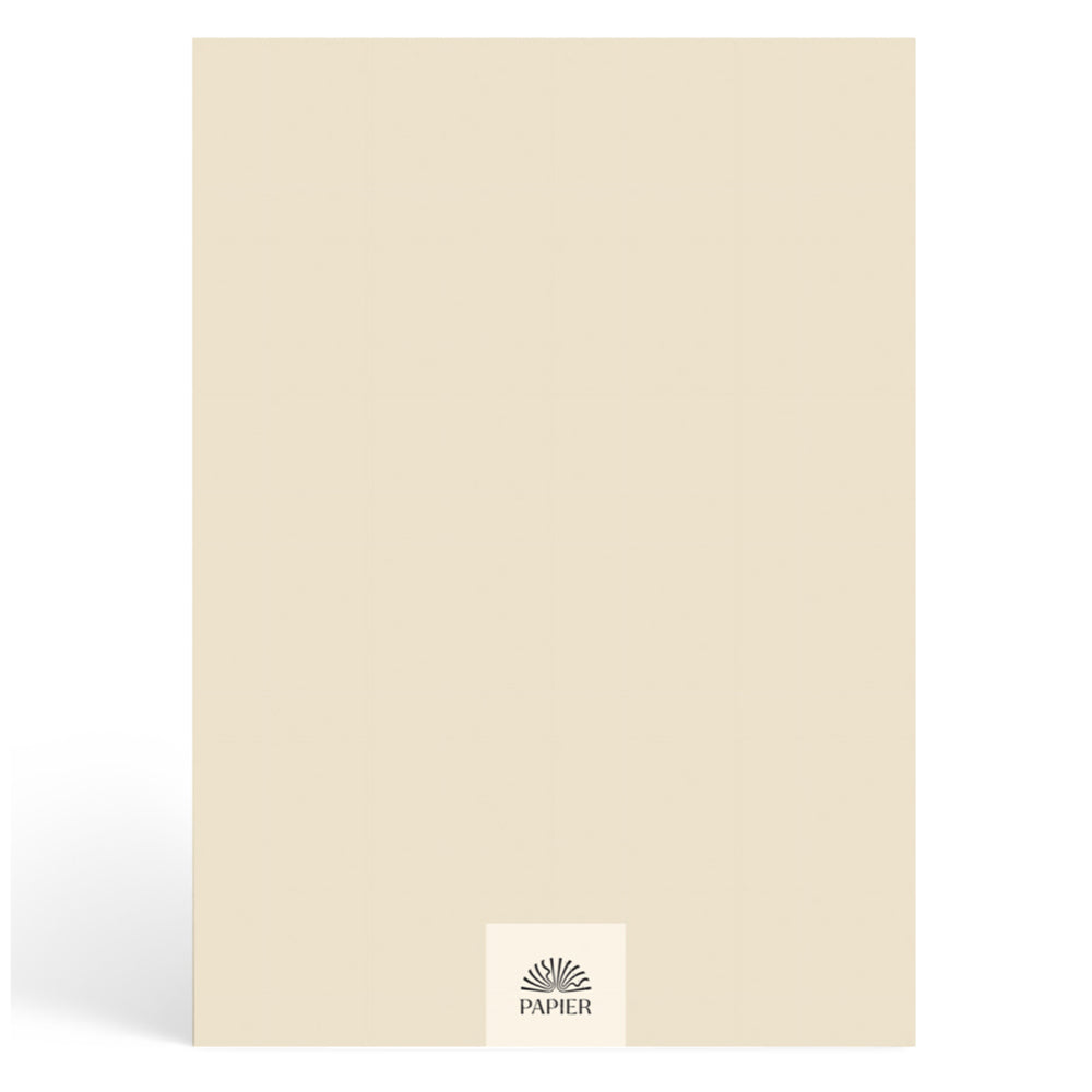 Papier Off White Joy Plain Notebook