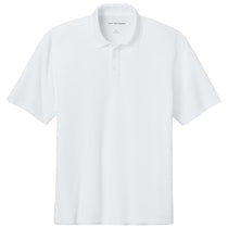 Port Authority Men's White Wearever Performance Pique Polo
