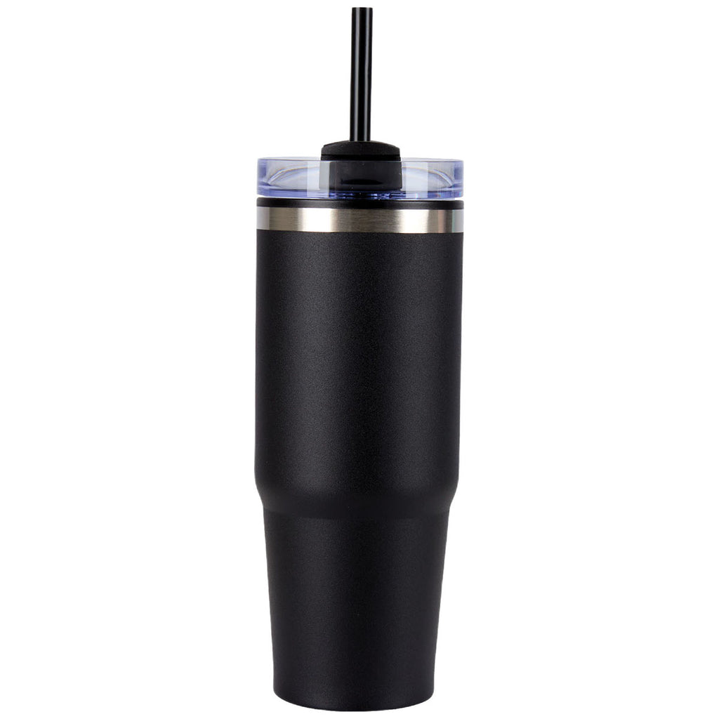 Logomark Black Yesler 30 oz. Double Wall Steel/PP Liner Travel Tumbler