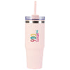 Logomark Pink Yesler 30 oz. Double Wall Steel/PP Liner Travel Tumbler