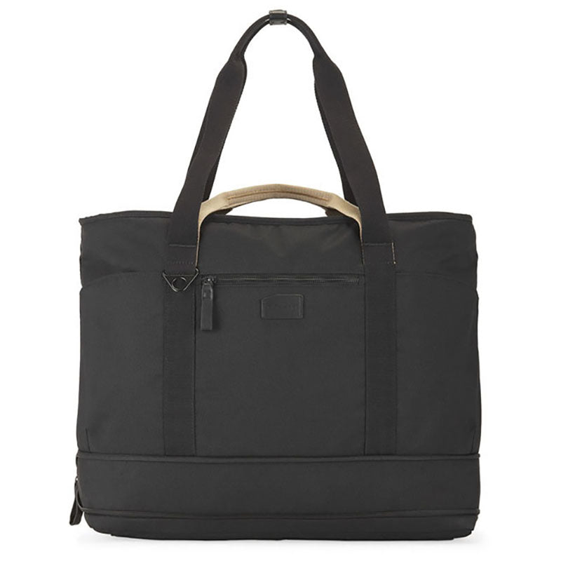 Bugatti Black Vacilando Laptop Travel Tote Bag
