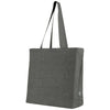 Logomark Black Vitality 4.5 oz Recycled Cotton Tote Bag