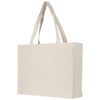 Logomark Natural Juliette 10 oz. Recycled Cotton Shopper Tote
