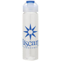 Logomark Blue NEWPORT VII 25 oz. PET Bottle with Chug Spout