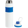 Logomark Blue Prescott 26 oz. Single Wall Recycled Stainless Steel Bottle