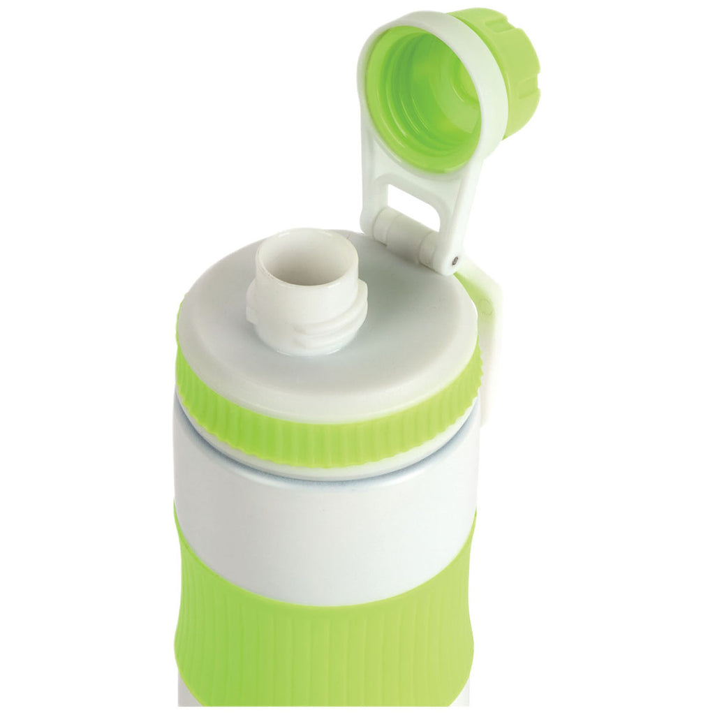 Logomark Lime Prescott 26 oz. Single Wall Recycled Stainless Steel Bottle